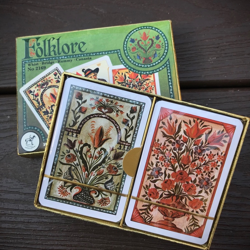 Vintage Piatnik Folklore Cards | Vienna, Austria